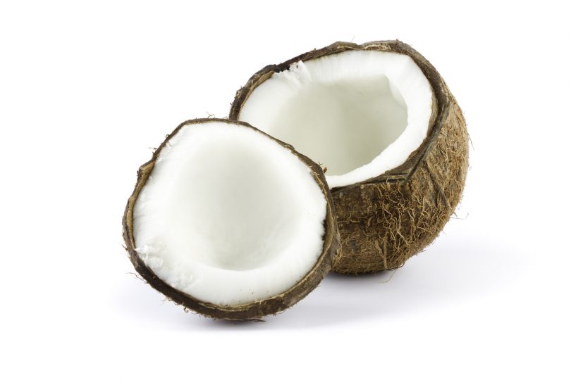 broken-coconut-isolated-on-white