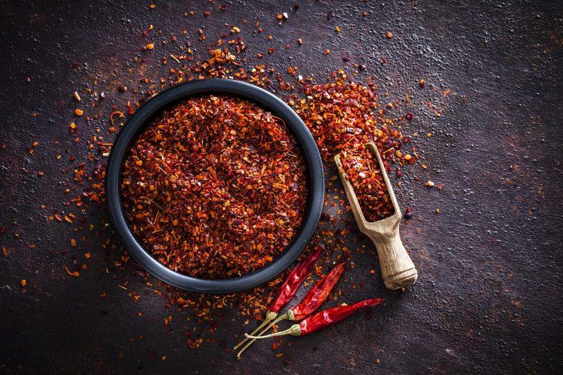 red-chili-pepper-flakes-shot-from-above