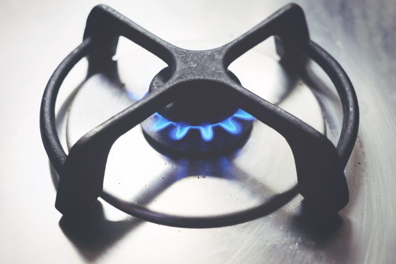 kitchen-stove-lit-seen-from-above