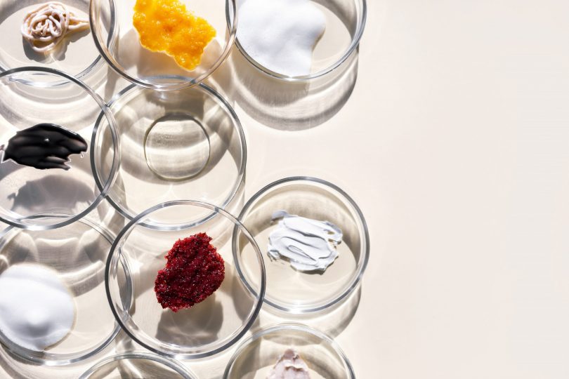 cosmetics-beauty-skin-care-product-on-transparent-plate