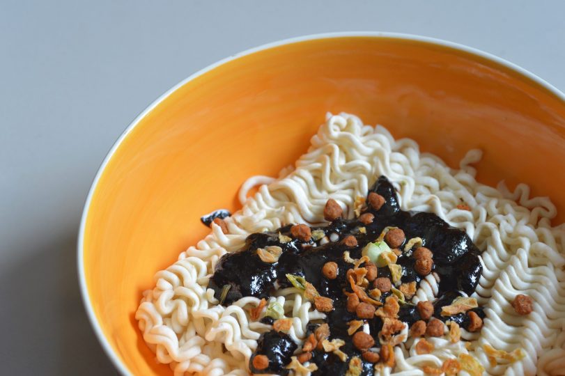 korean-chinese-black-bean-paste-noodlesl-close-up