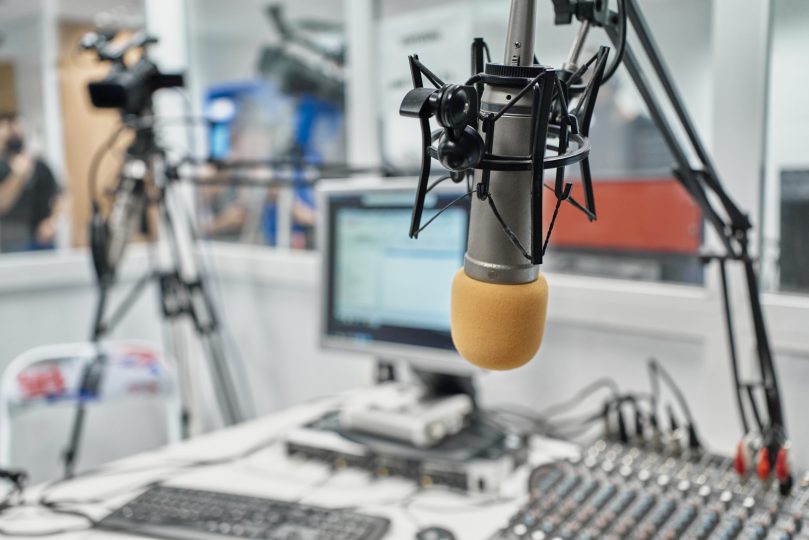 radio-station-microphone-in-broadcast-room